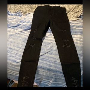 Black Hollister skinny jeans